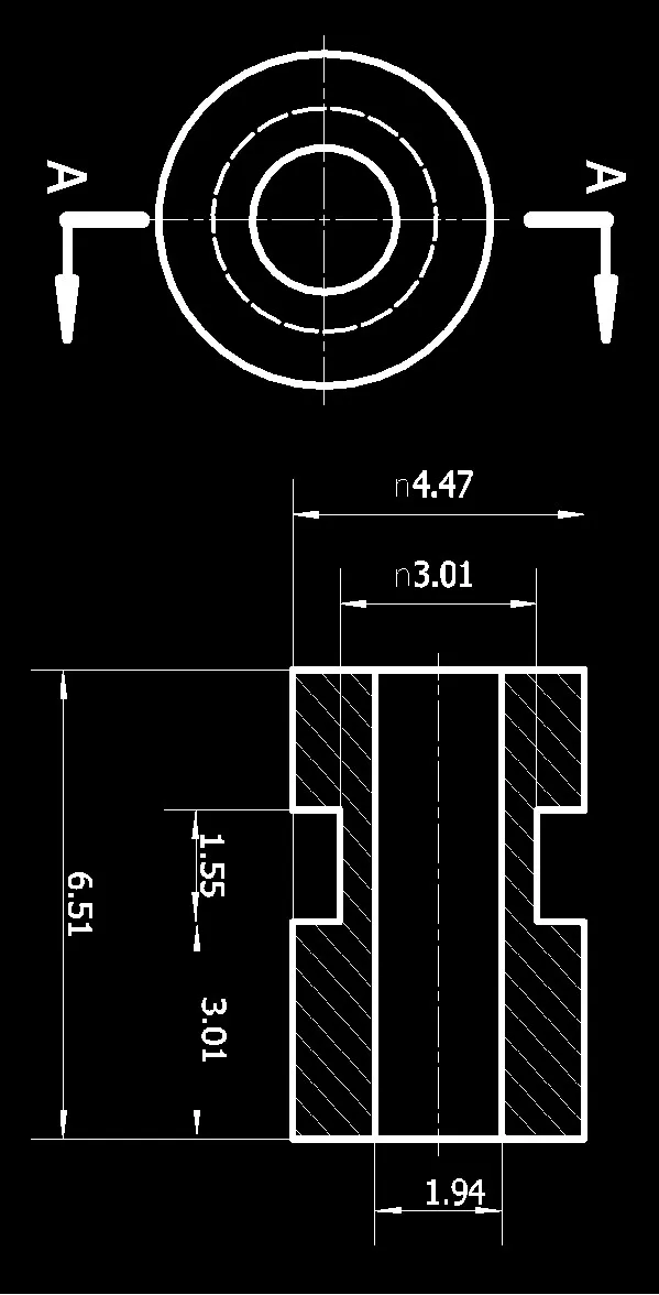 10 шт. демпфирующий шар M2 * 6 5 мм для F3 F7 выше F4 12A V1.0 GEPRC Контроллер полета ESC FPV Racing Drone