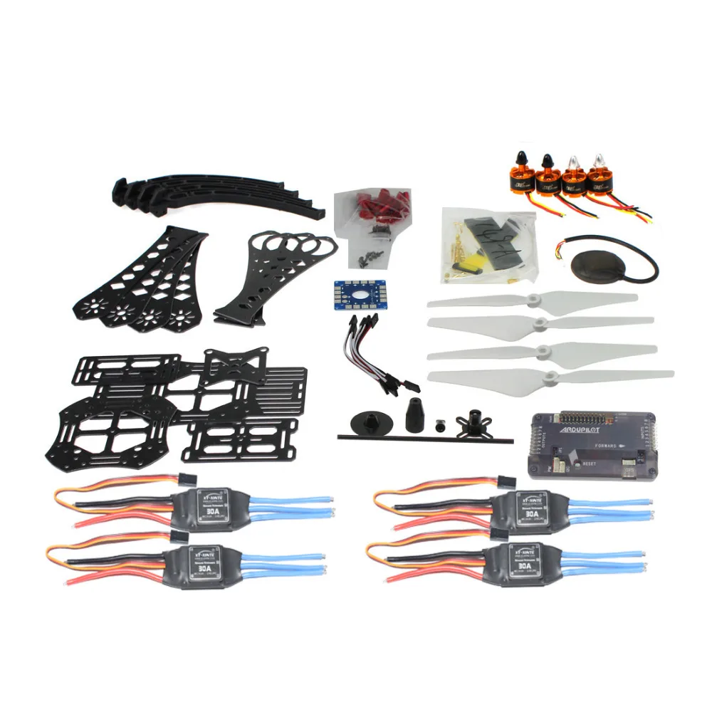 F14893 K DIY RC Дрон Квадрокоптер X4M380L рамка Комплект APM 2 8 Управление полетом GPS|gps controlled