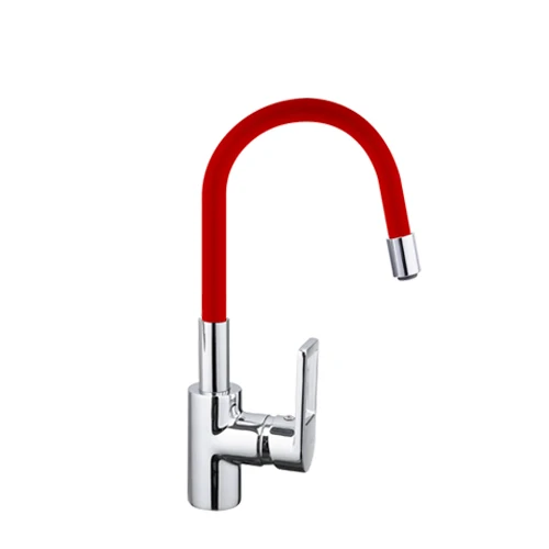 F4253W06 Frap смесители для кухни Новое поступление 7 Цветов Силикагель Мозе кухонный водопроводный кран Кухня Раковина кран воды смеситель посуда F4253 - Цвет: F4253W06
