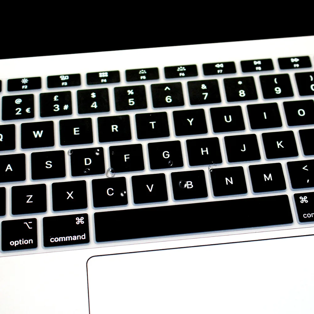 Redlai силиконовый мягкий чехол для клавиатуры 2018 Новый Macbook Air 13 Модель A1932 Retina и Touch