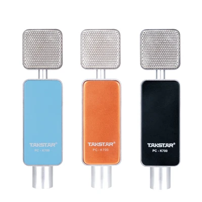 Takstar PC K700 микрофон для записи со значком upod nano Звуковая карта Интернет Караоке
