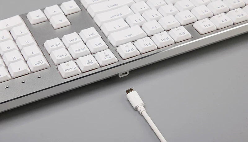 Rapoo подсветкой Перезаряжаемые Bluetooth механическая клавиатура переключаться между 4 устройств связи для Оконные рамы Mac OS Планшетные ПК