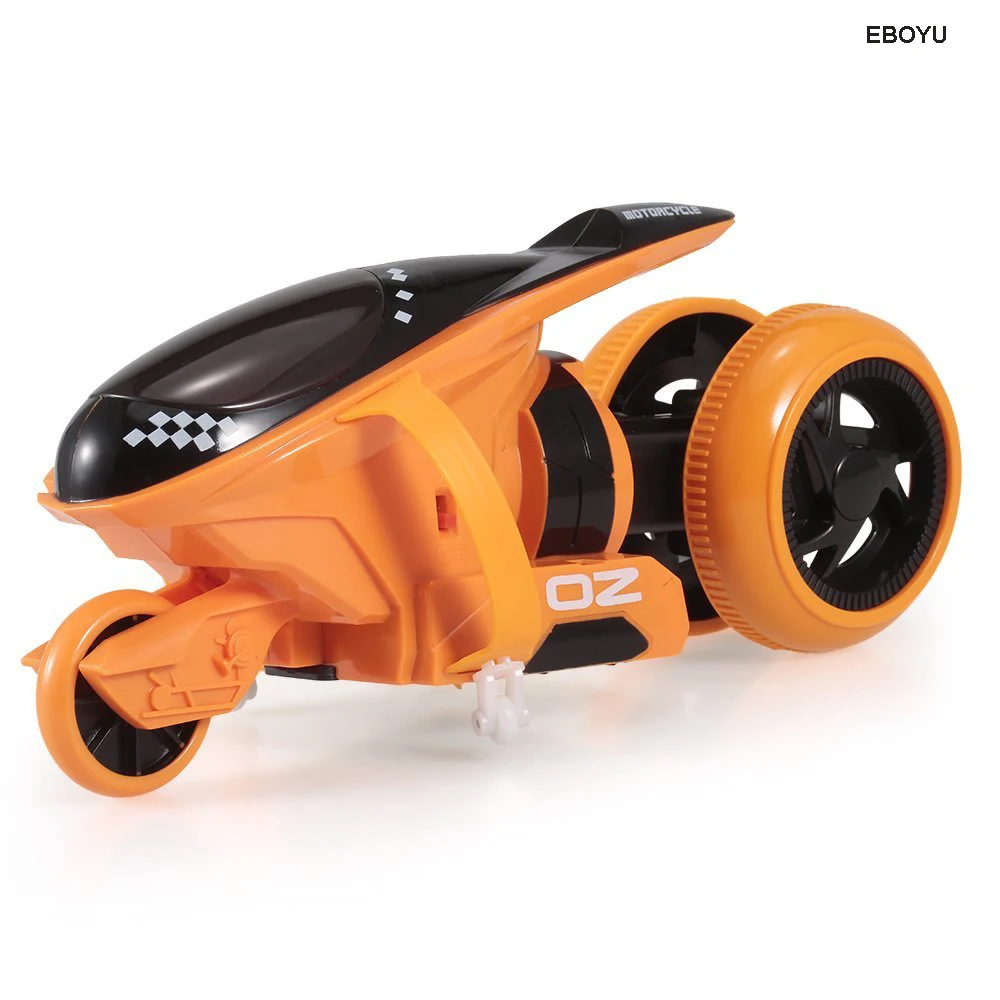 EBOYU QF100 2CH RC мотоцикл задний привод колеса 360 градусов дрейф трюк автомобиль