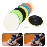 8pcs 7 sponge polishing waxing buffing pads kit for compound auto car drill