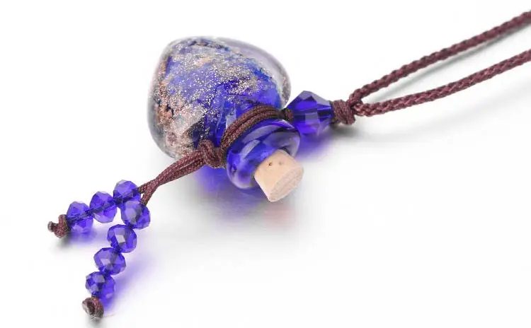 Одиночная Подвеска Ожерелье Мини урна сердце ПЭТ кремационные урны памятники урна cinerary урны Glass стеклянная бутылка для собак кошек птицы