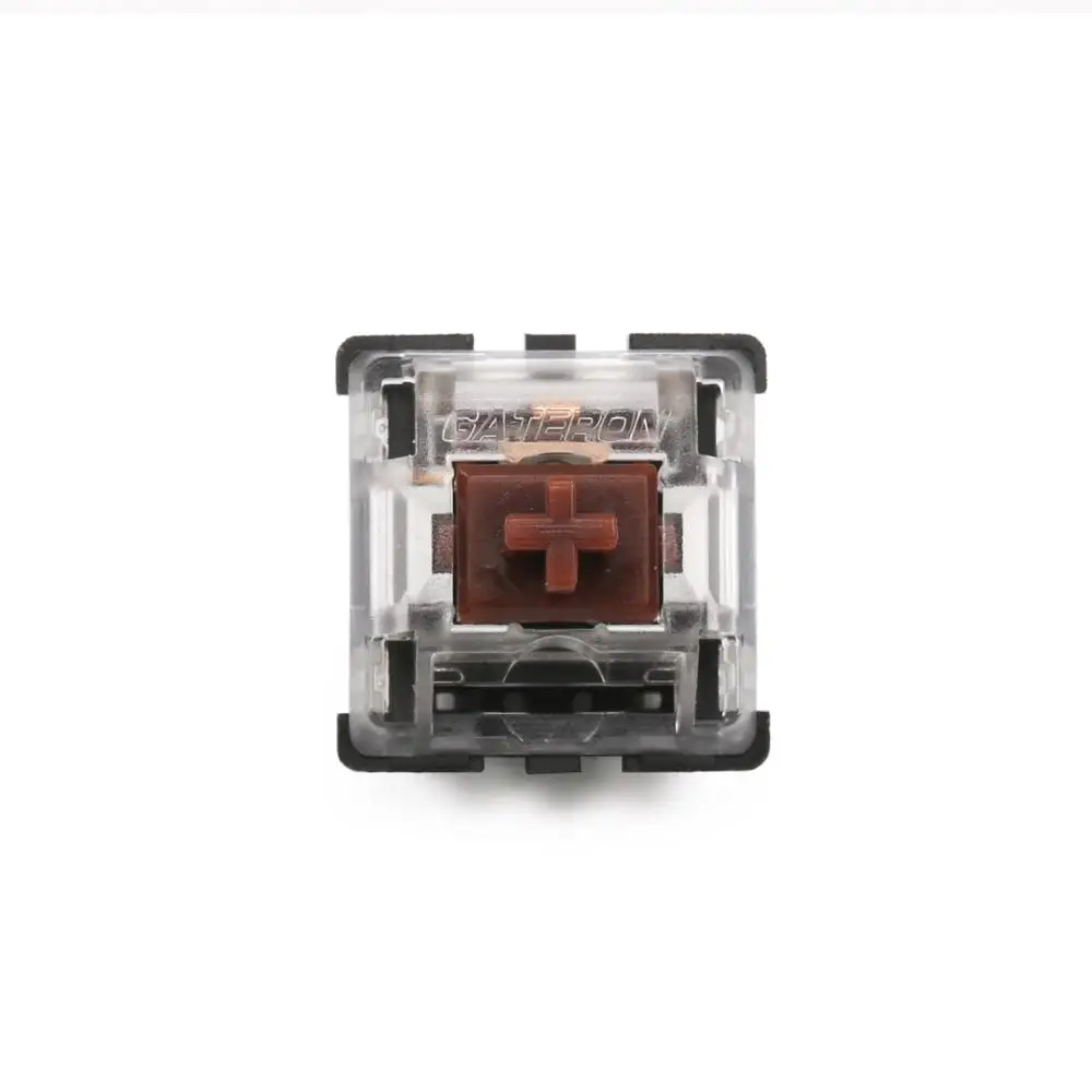 Gateron Brown Tada68 механическая клавиатура 65% раскладка с Zealios Tealios Gateron swtiches/Enjoypbt Dye-sub keycap/пластиковый или Алюминиевый Чехол - Цвет: Gateron Brown