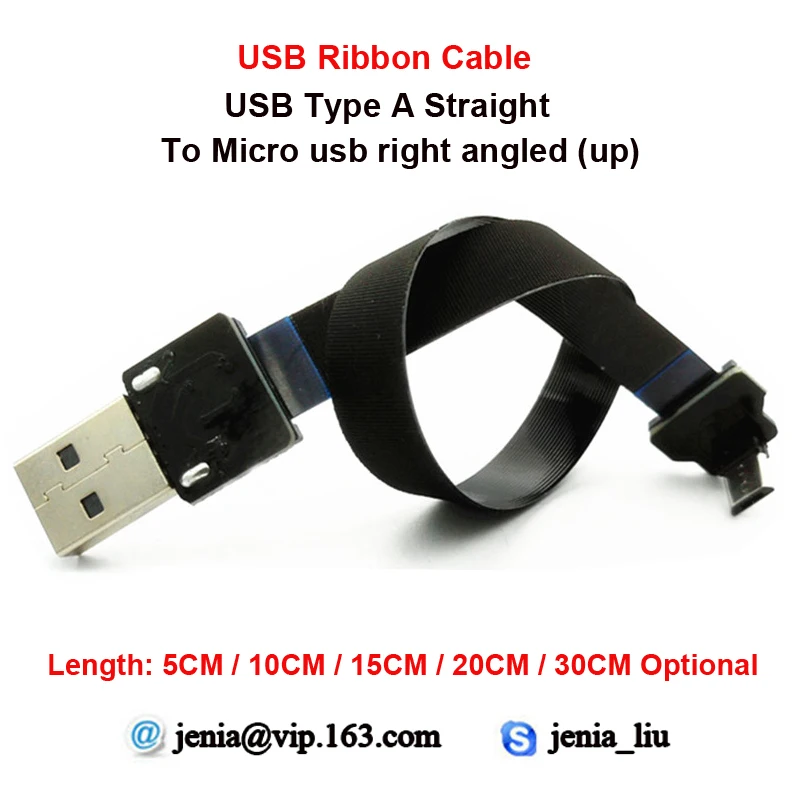 Ультратонкий usb кабель 5/10/15/20/30 см|micro angled|micro to micromicro angle cable |
