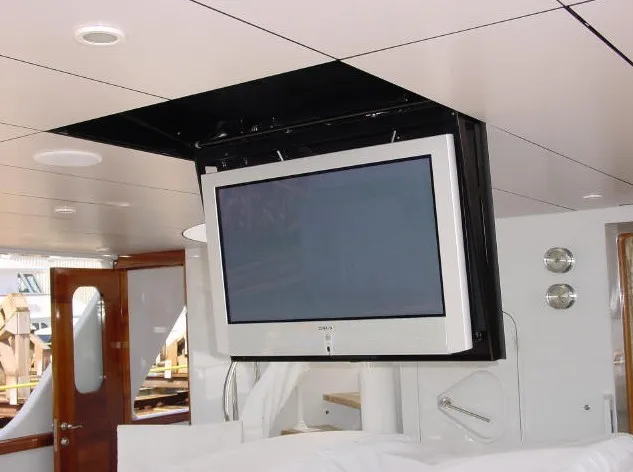 /conference Room Hotel Home Motorized Flip Down Celling Tv L