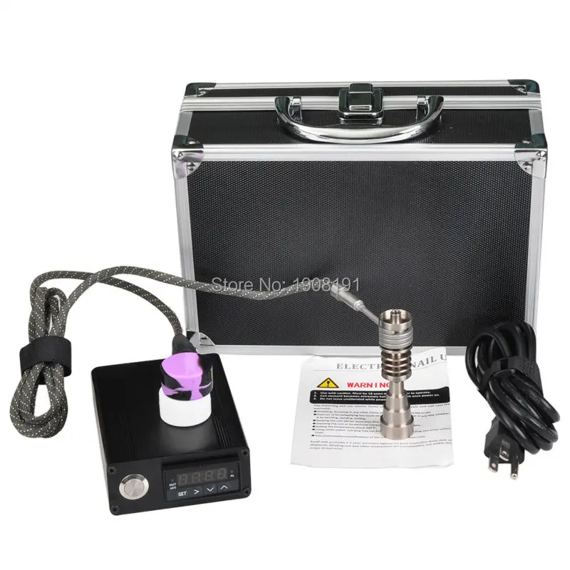 E набор для ногтей алюминиевый корпус титановый гвоздь с нагревателем катушки