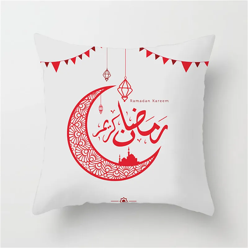 Чехол для подушки Fuwatacchi Eid Mubarak наволочка с фонариком на Ближнем Востоке дивана
