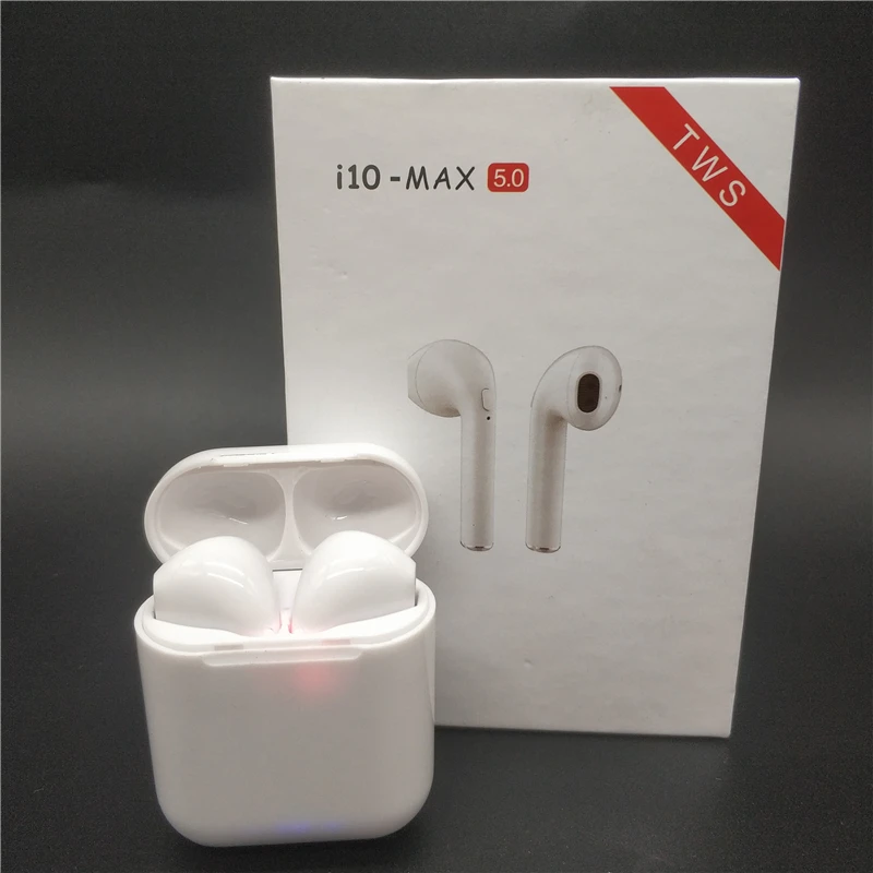 I10 max TWS наушники беспроводные Bluetooth 5,0 наушники гарнитуры с микрофоном для samsung S6 S8 iPhone X 7 8 Xiaomi huawei