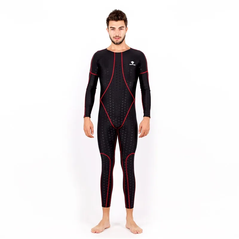 HXBY Sharkskin цельный купальный костюм, сдельный купальник для мужчин, мужской купальник для соревнований, гоночных тренировок, купальный костюм