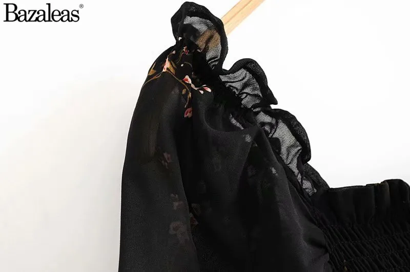 Черное женское платье с эластичной резинкой повседневное винтажное длинным