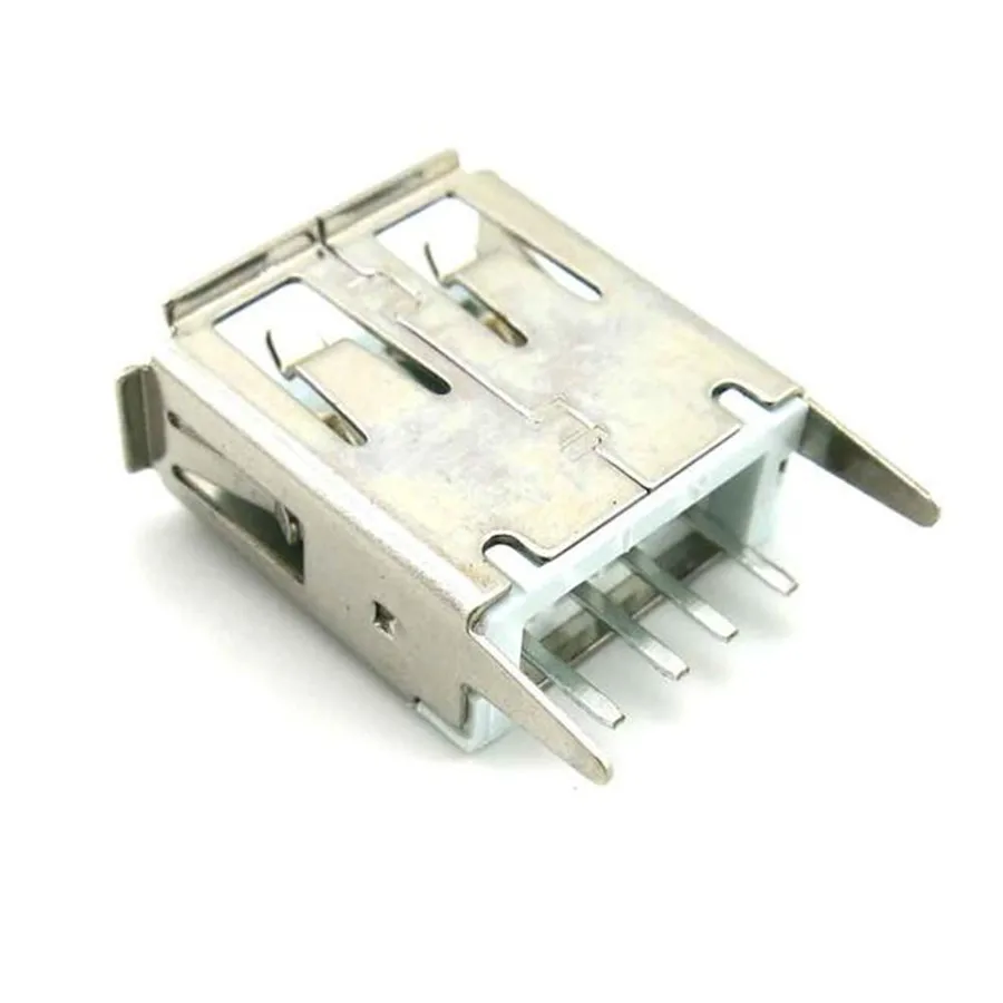 25 шт. J389b USB удлиненный Соединительный разъем для передачи данных бескорпусный