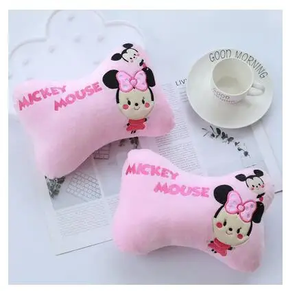 1pair pillow 1 пара caroon Стелла Cinnamoroll Собака Дораэмон автомобиль плюшевая подушка для шеи Покрытие ремня безопасности Новинка детская мягкая игрушка - Цвет: 1pair pillow