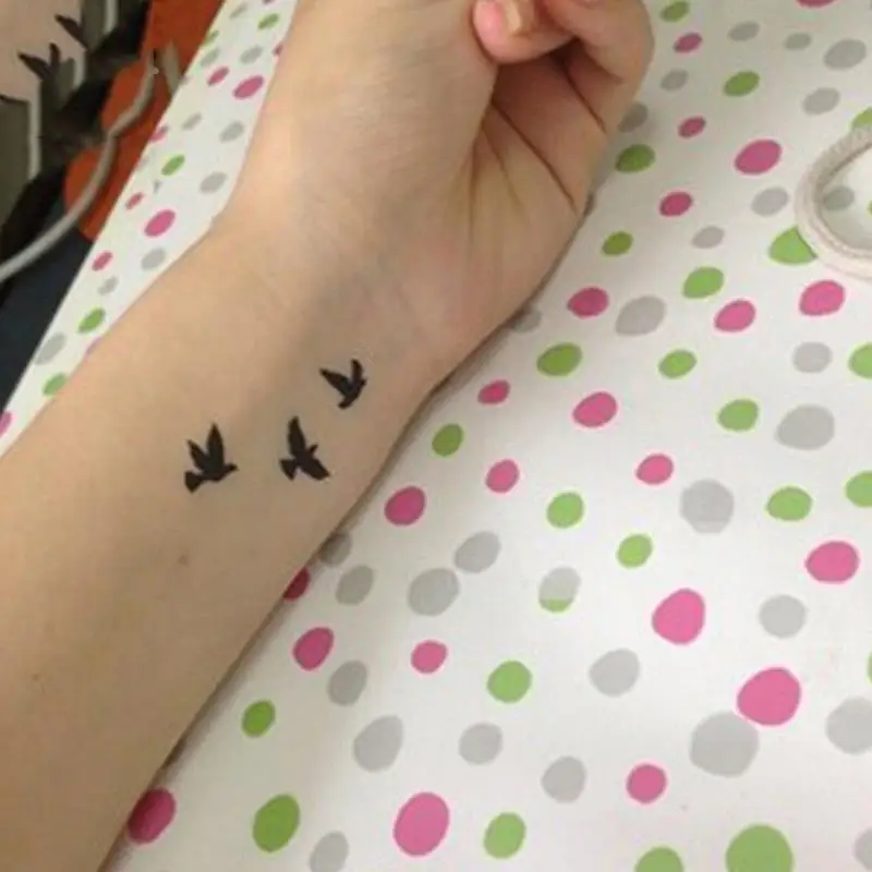 1 шт Временные татуировки стикер новый специальный водонепроницаемый для тела