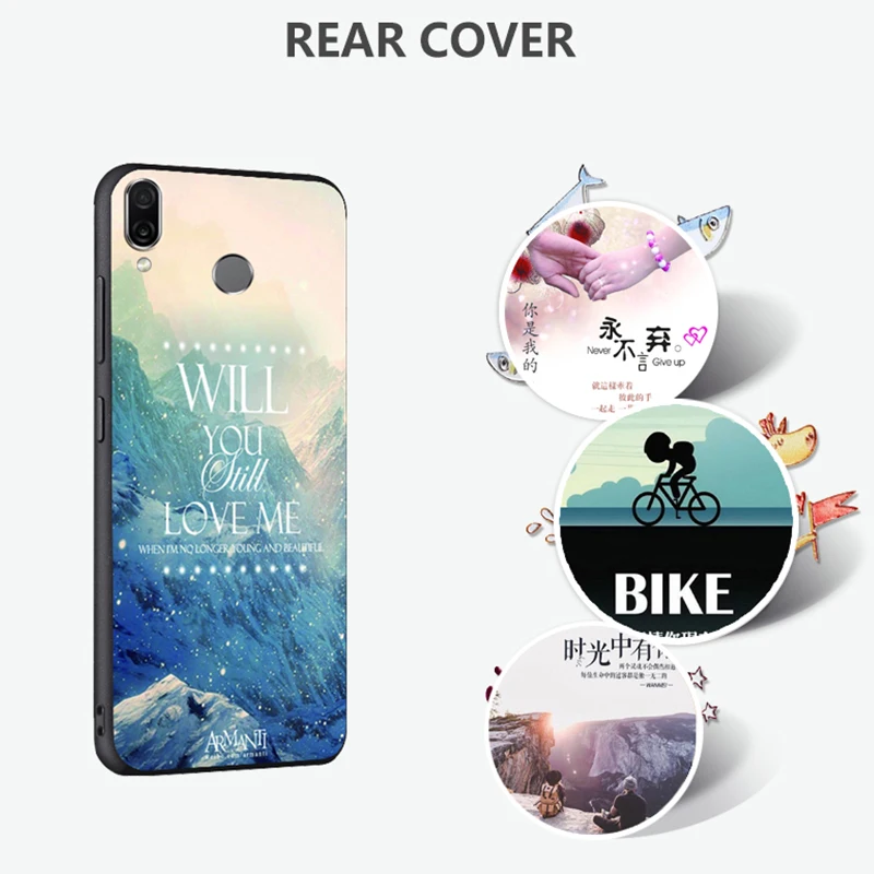 Чехол для Huawei honor 8x чехол Capa huawei Funda TPU силиконовый милый |