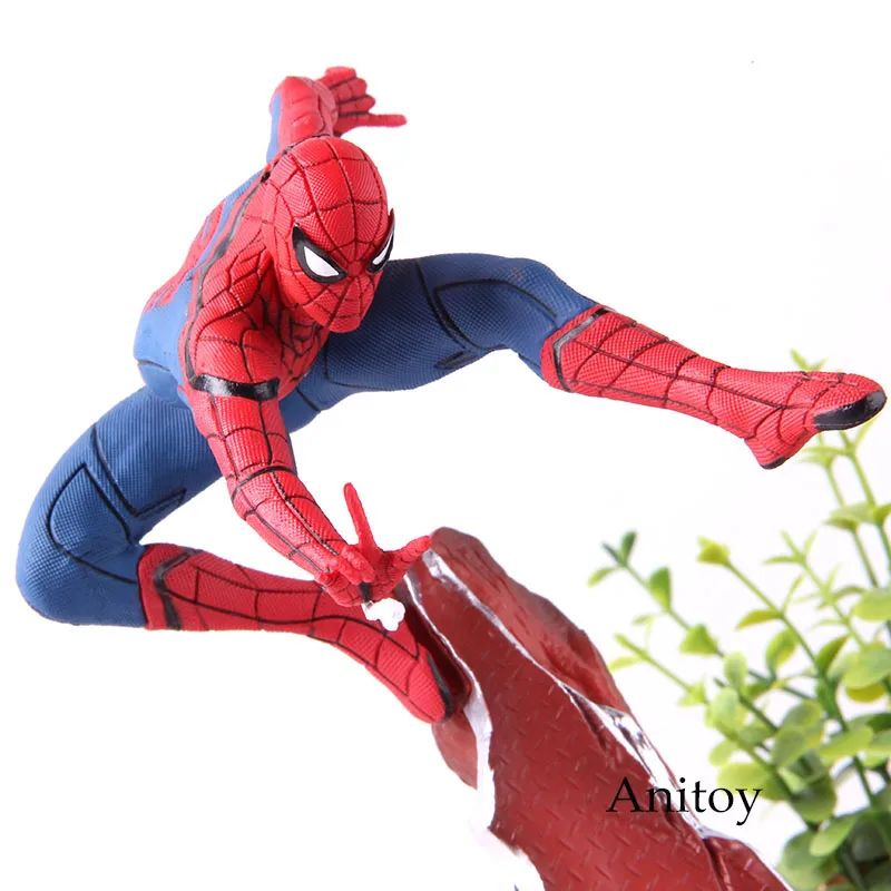 Marvel Comics Super Heros Человек-паук 1/10 статуя коллекция фигурок Spriderman фигурка модель игрушки