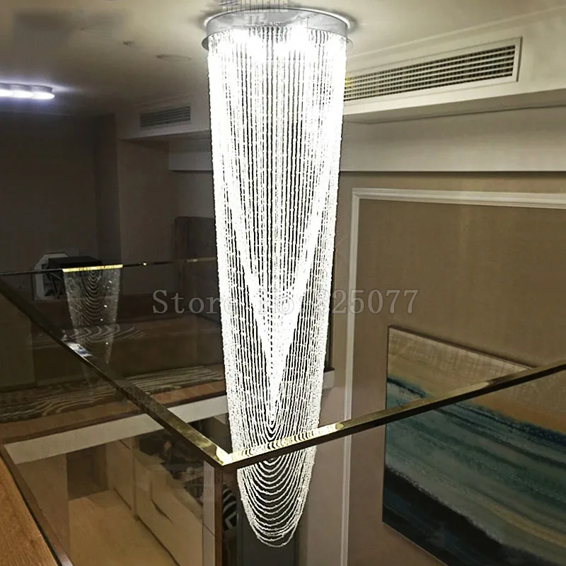 Светодиодные хрустальные люстры размеры 800 * h2800 мм|hotel crystal chandelier|led chandelierscrystal