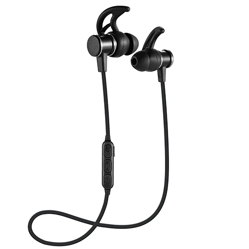 Bluetooth гарнитура Металлическая магнитная с шумоподавлением и голосовыми