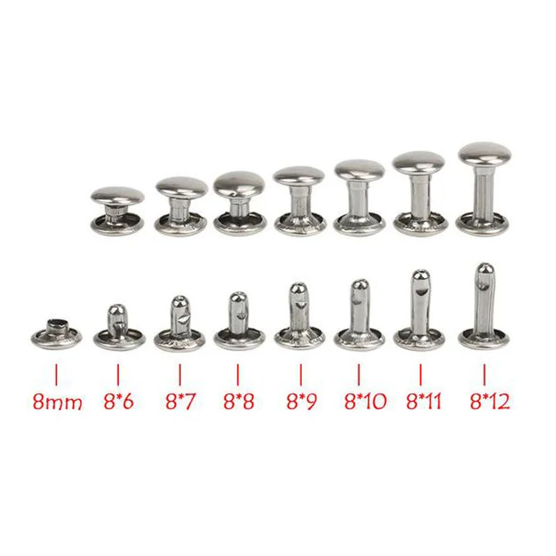 

Заклепки Rongxiao металлические 8 мм