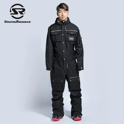 StormRunner, брендовые мужские/женские лыжные комплекты, зимний костюм, водонепроницаемый, дышащий, зимнее пальто, чтобы согреться, открытый, для пар, лыжный костюм - Цвет: SETs   2