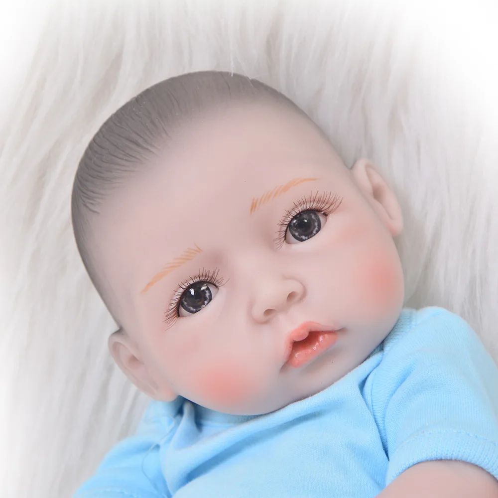 Mini Lovely Babies Reborn Twin Toys 10 Inches Newborn Dolls for Girl And Boy with Full Silicone Vinyl Newest | Игрушки и хобби