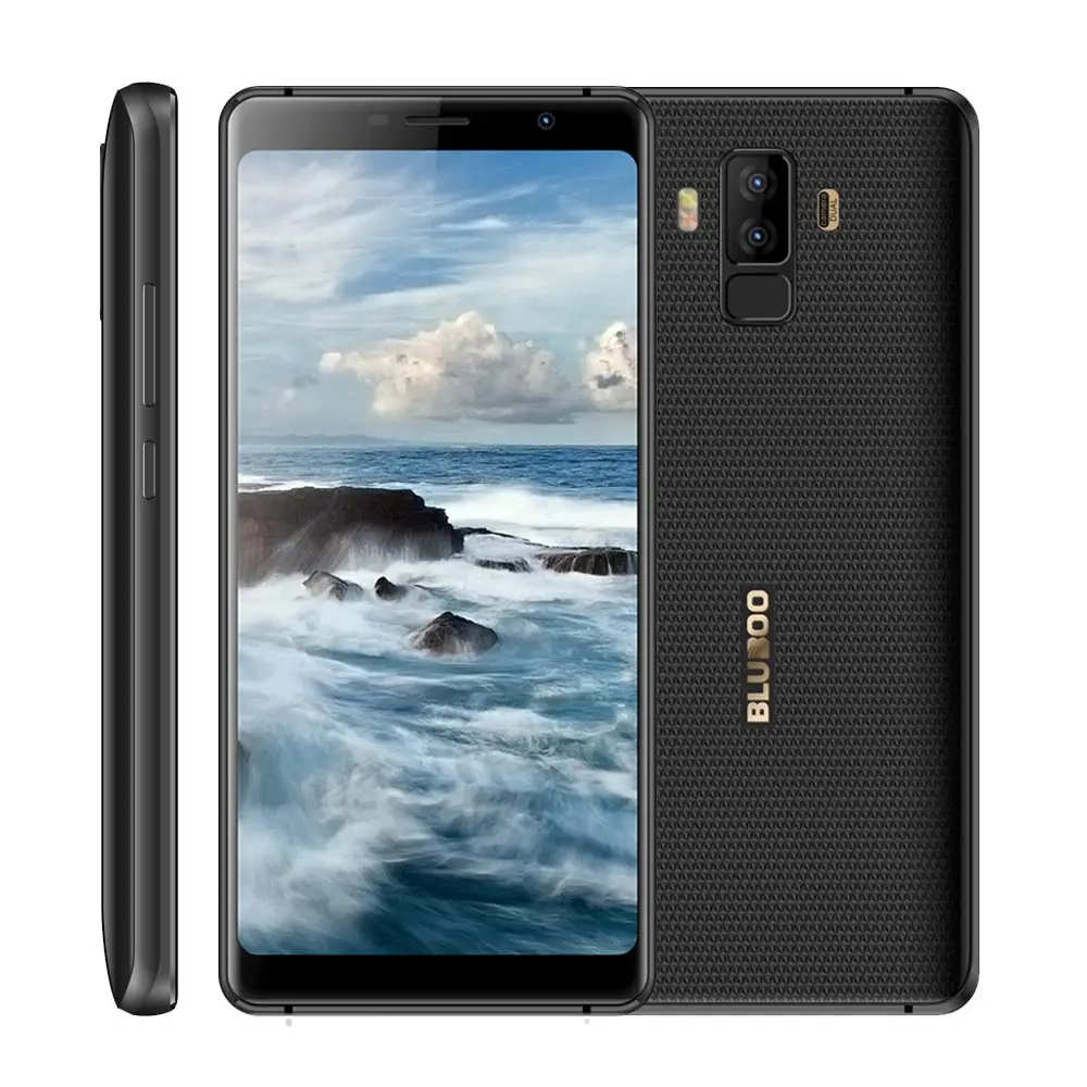 2018 BLUBOO S3 смартфон 8500 мАч 6 0 &quot18:9 4G + 64G MTK6750T Восьмиядерный face ID NFC двойные задние