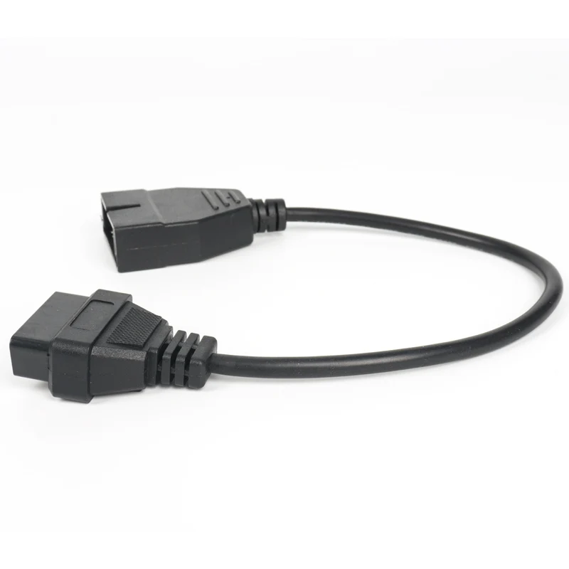 Адаптер GM OBD 16P гнездо для 12P (OBD2 16pin daewoo) адаптер OBD2|female female|adapter obd2female adapter |