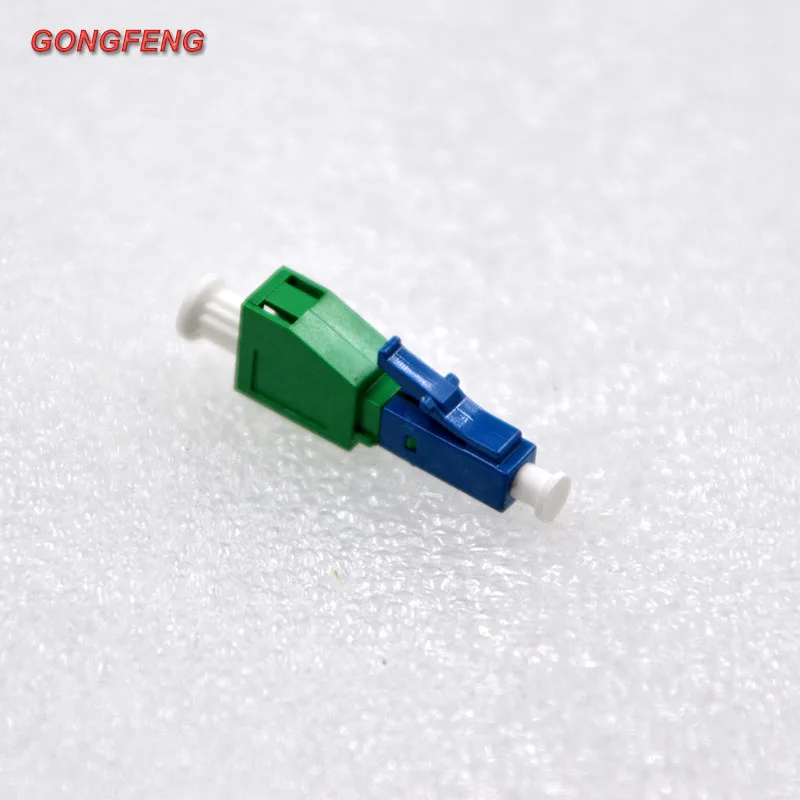 GONGFENG 10 шт. Новый LC/APC Female-LC/UPC мужской волоконно-оптический разъем адаптер фланец