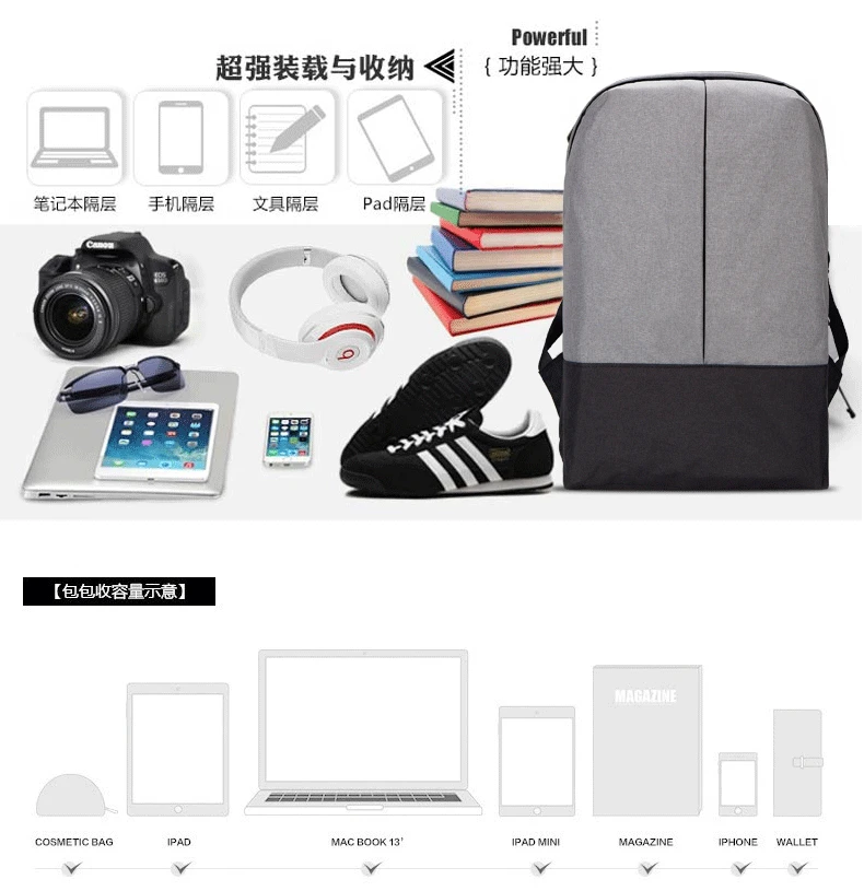 Мужские дорожные сумки для ноутбука рюкзак Dell 13 3 дюймов планшетный ПК