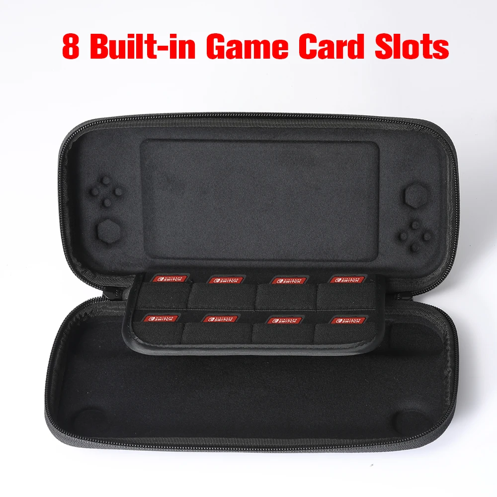 Хранение кейса для Nintendo Switch Жесткий чехол для переноски консоли и игровых аксессуаров BN38.
