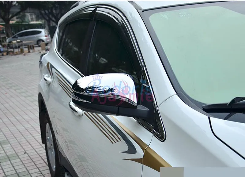 2016 2017 накладка на дверное зеркало из АБС пластика 2 шт. хромированная рамка