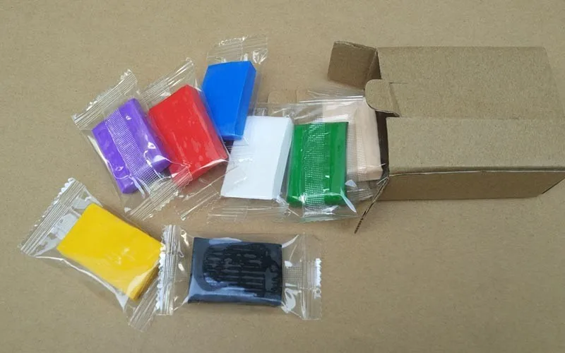 8 цветов Детская Мягкая печь Fimo Полимерная глина DIY Набор Дети Fimo моделирование комплект глины печь испечь лучшие игрушки подарок для детей