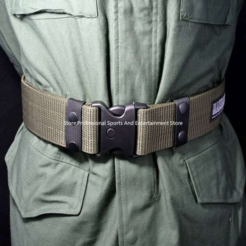 

Survival Men Heavy Duty Combat Waistband Army CQB Military Tactical Belts Adjustable New