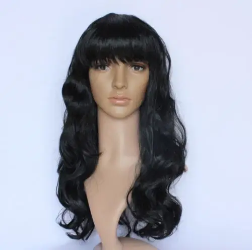 Жаропрочных Партия волос Бесплатная доставка&gt&gt&gt Взрыва Длинные Волнистые