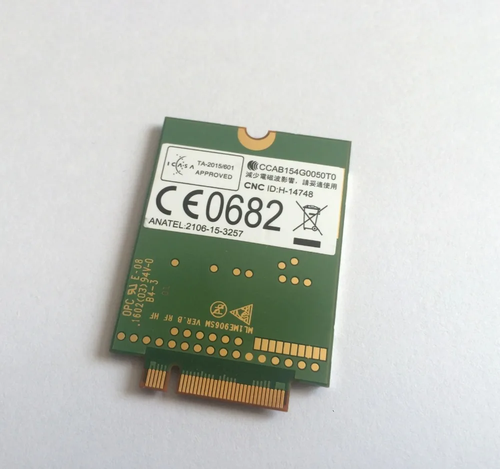 Разблокированная антенна ME906S 2 шт. 4G NGFF новая и оригинальная M.2 Qual band FDD LTE модуль|lte