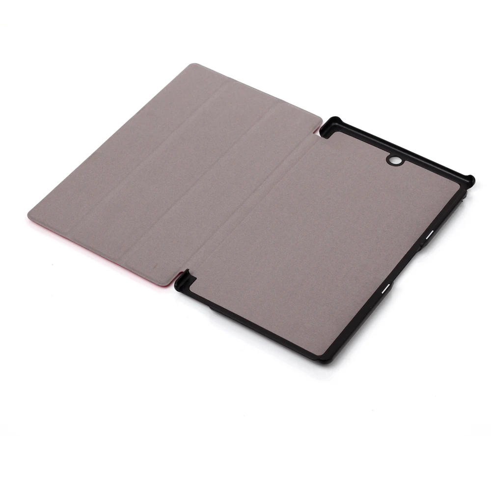 Тонкий Магнитный умный флип чехол с подставкой для сна кожаный Sony Xperia Z3 Tablet Compact