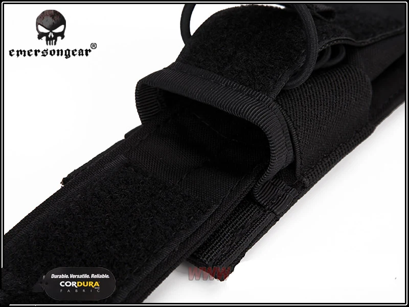Emerson Tactical MOLLE EmersonGear Hunting Quick Access Single SMG Magazine Mag Pouch Holder Bag Carrier For MP5 / MP7 / KRISS
