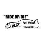 Персонализированные аксессуары для самостоятельной езды или штампа пола Уолкера, 22 см х 8,5 см, виниловые наклейки на машину