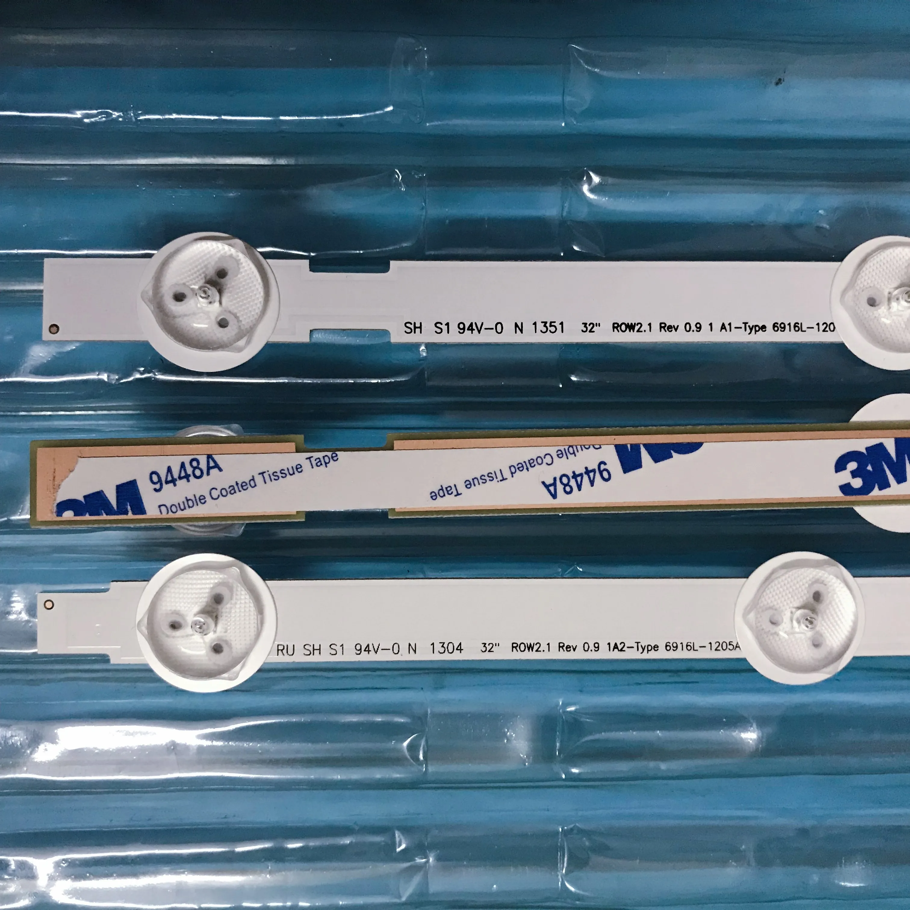 32&quotNew LED backlight bar (60*A1*7LEDs 30*A2*8LEDs) compatible (6916L 1204A 1105A 1437A) ( 6916L 1205A 1106A 1438A) 630mm |
