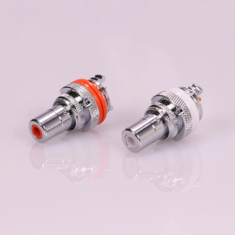 1 пара RCA Jack HIFI клеммы pom изоляция высокого класса разъем адаптер AV терминал Phono