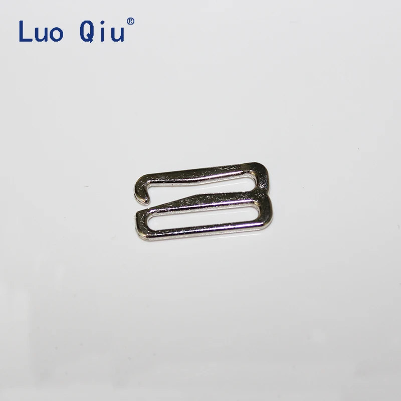 Luo Qiu 500 шт./лот окрашенные серебряные Тип 9 металлические застежки для нижнего