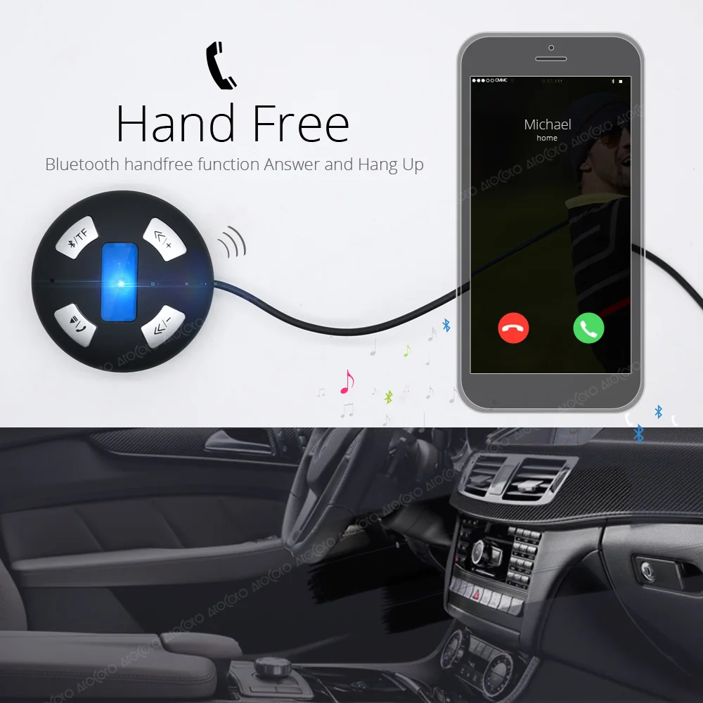 Bluetooth модуль Автомобильный комплект AUX адаптер для Mercedes Benz MMI музыкальный