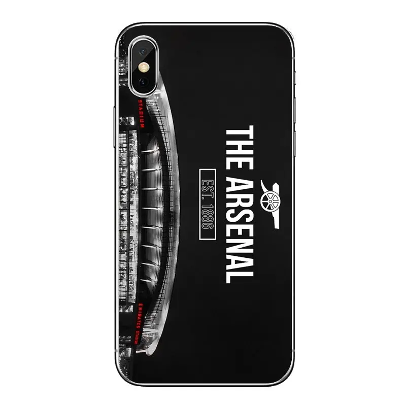 Emirates Stadium Soccer Football Soft Transparent Shell Covers For Xiaomi Redmi 4X S2 3S Note 3 4 5 6 6A Por Pocophone F1 Mi |