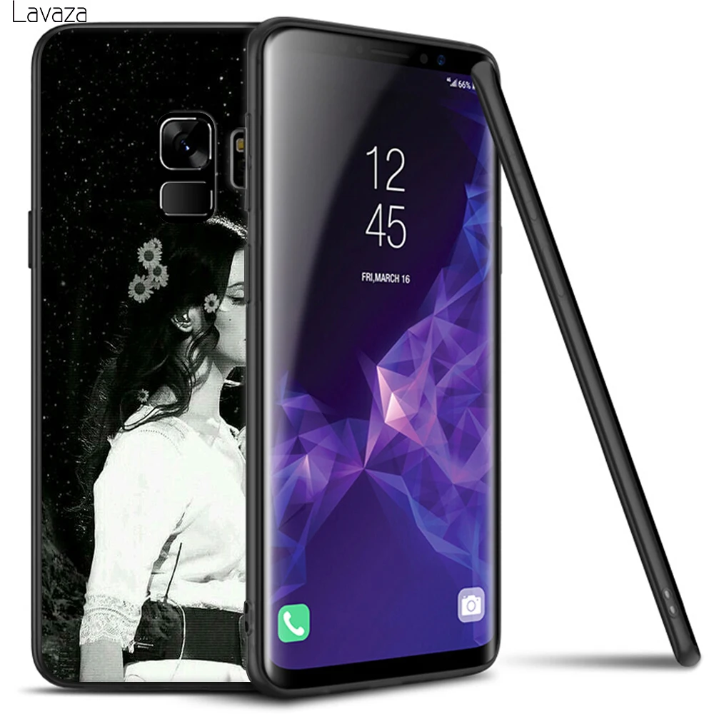 Мягкий чехол Лаваса Дель Рей для Galaxy A3 A5 2016 2017 A6 plus A7 A8 A9 J6 2018 A10 30 40 50 70 |