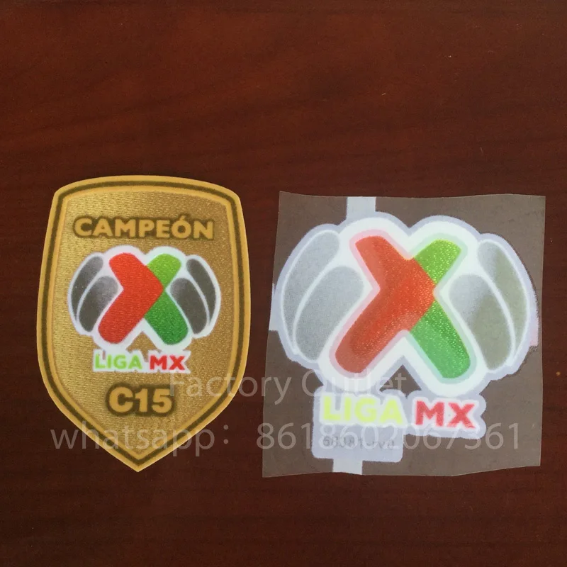 LIGA MX футбольный патч рукав значок Мексика HQ PARCHE Тигр новый Apertura Чемпион C15