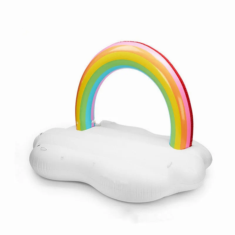 Smartlife ПВХ надувной Лебедь Фламинго плавающий дренаж товары для взрослых Радужная