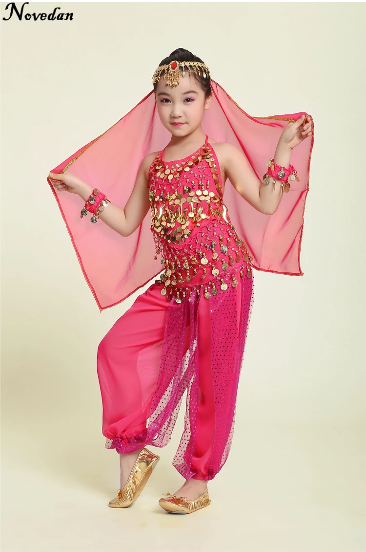Детские костюмы для танца живота девочек детский комплект одежды восточных