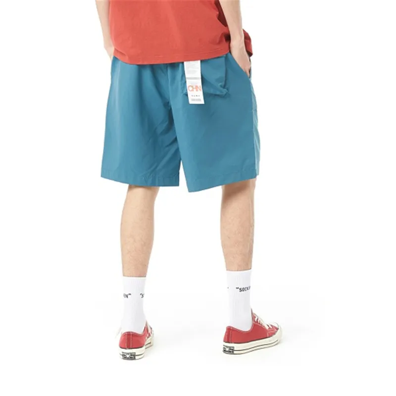 Fluo Neon Green Asymmetry Cool Summer Board Shorts Lightweight Skin | Мужская одежда
